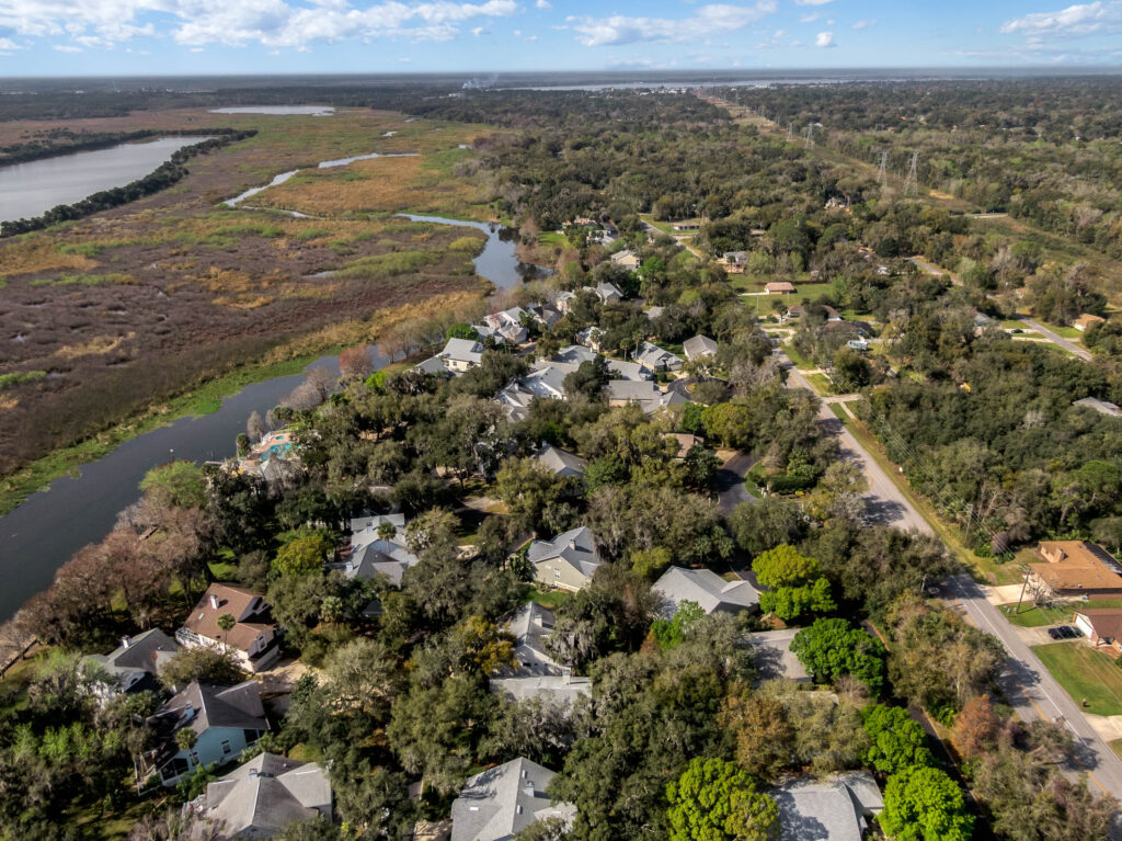 Homes for sale in DeBary FL aerial view