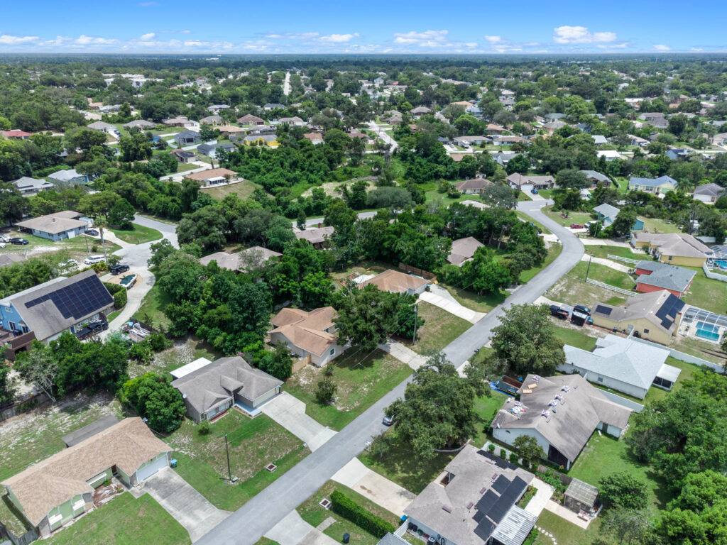homes for sale deltona fl aerial view