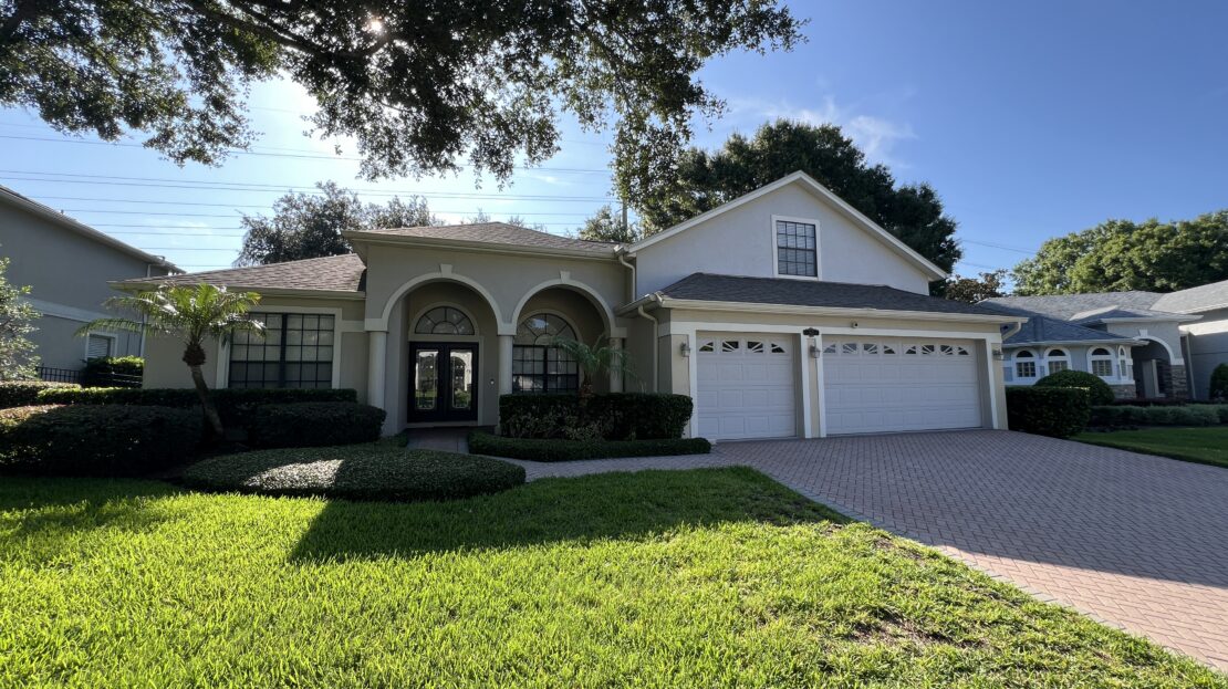 Sold home in Lake Mary FL — 803 Blairmont Ln front exterior