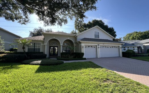 Sold home in Lake Mary FL — 803 Blairmont Ln front exterior