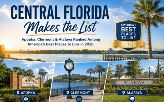 Central Florida best places to live 2026 Apopka Clermont and Alafaya ranked by US News