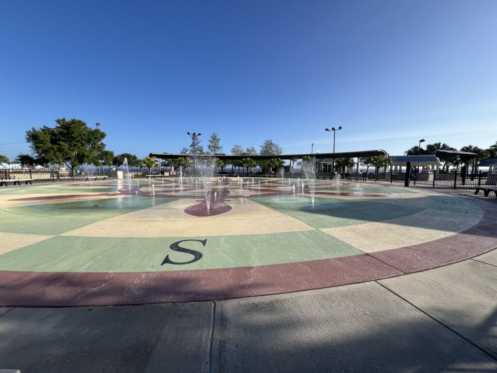 Fort Mellon Park Sanford FL Splash Pad