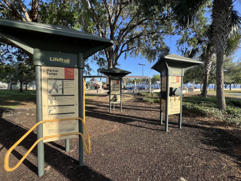 Fort Mellon Park Sanford FL Workout Area