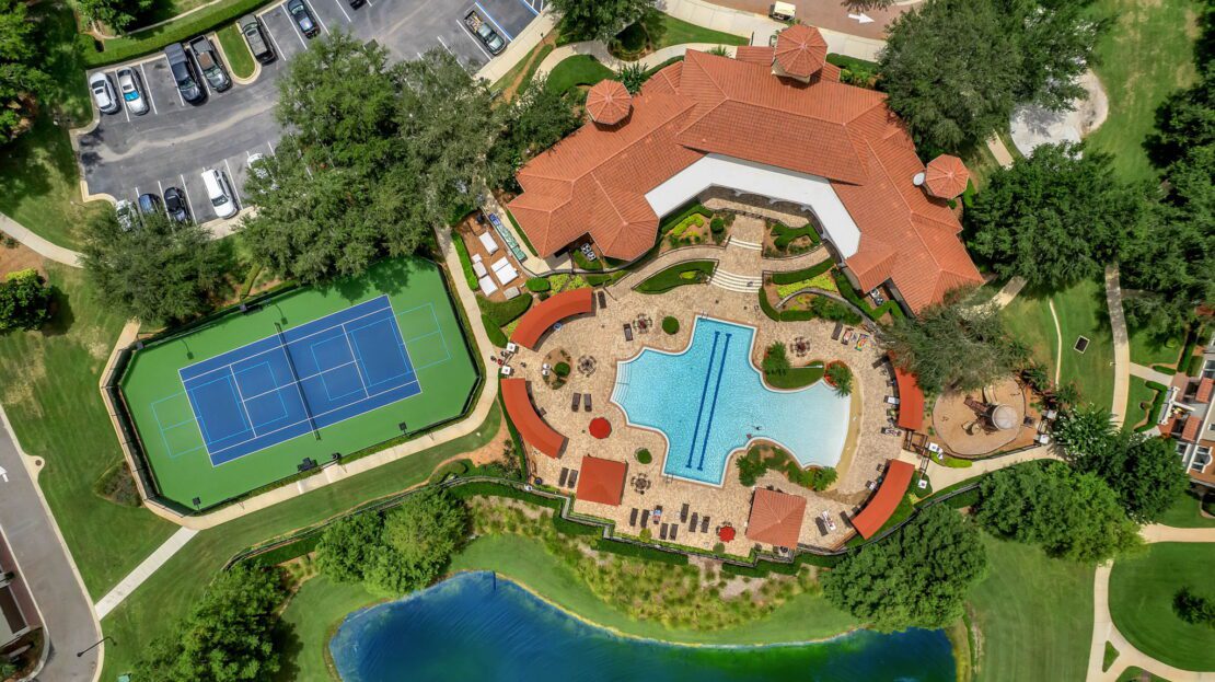 fountain-parke-lake-mary-fl-aerial-pool-tennis-courts-clubhouse-lake