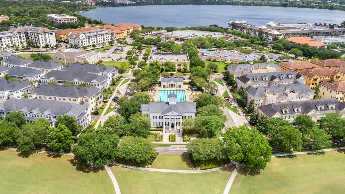 homes for sale in central florida balkwin park aerial view of lake baldwin and community