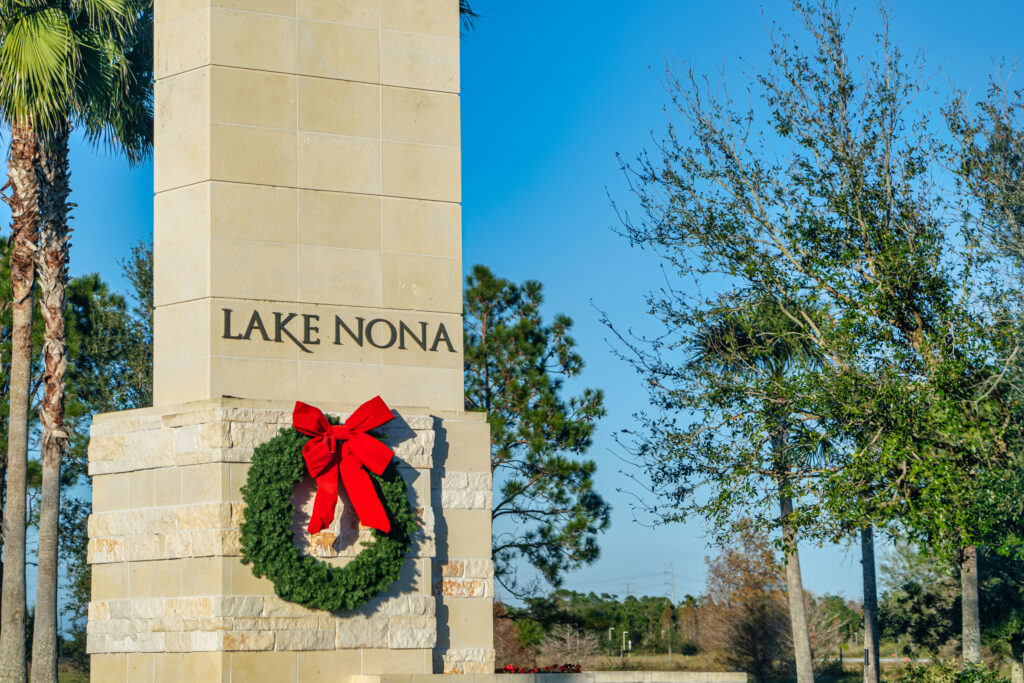 homes for sale in central fl lake nona sign