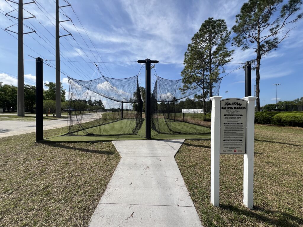 lake mary sports complex batting tunnels