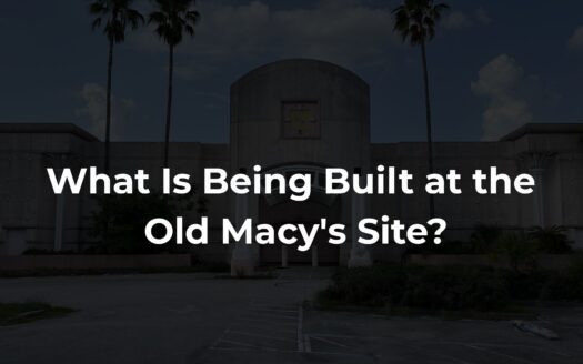 Seminole Towne Center in Sanford FL ahead of demolition of the former Macy's building for a new Costco