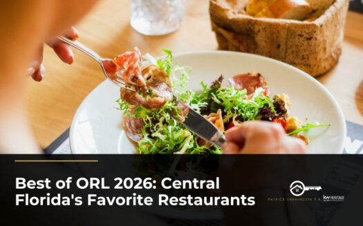Person enjoying a salad at a restaurant, representing Best of ORL 2026 Central Florida dining winners