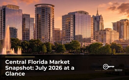 Central Florida market snapshot July 2026 - Seminole, Orange, and Volusia County real estate trends