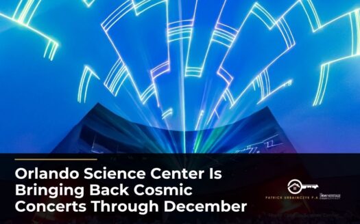 Cosmic Concerts laser light show at Orlando Science Center