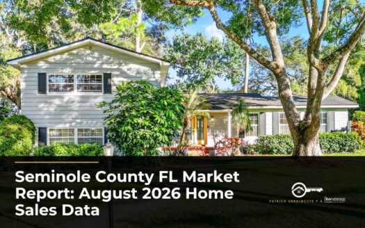 Seminole County FL home for sale, featured image for the August 2026 market report